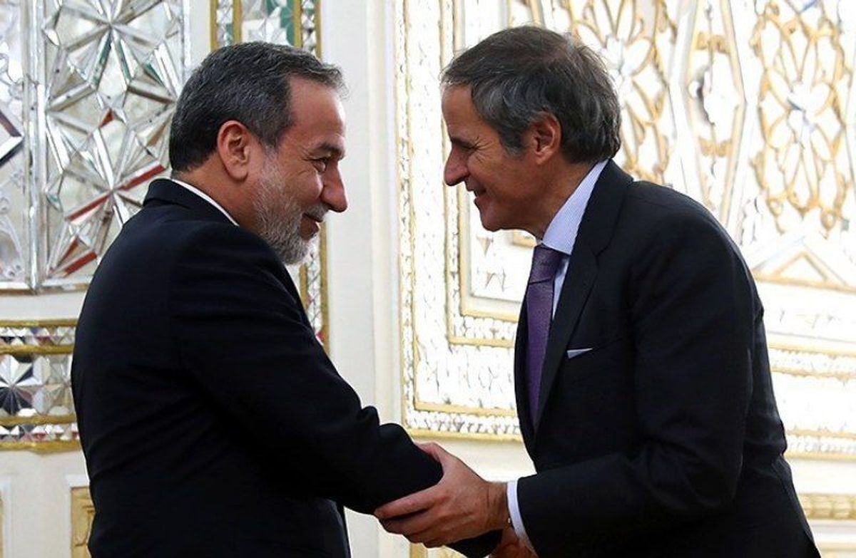 رافائل گروسی و عباس عراقچی رافائل گروسی و عباس عراقچی