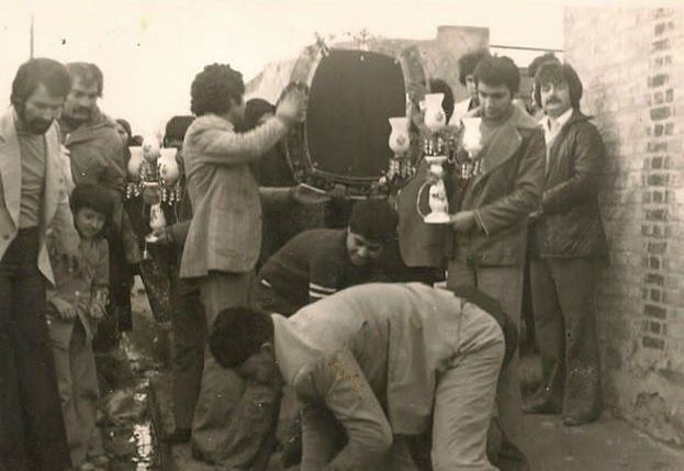 رسم جالب عروسی