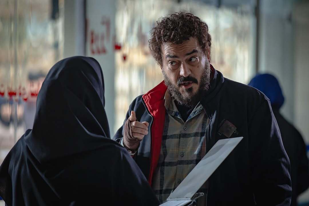 نیما شاهرخ‌شاهی با گریمی دیدنی