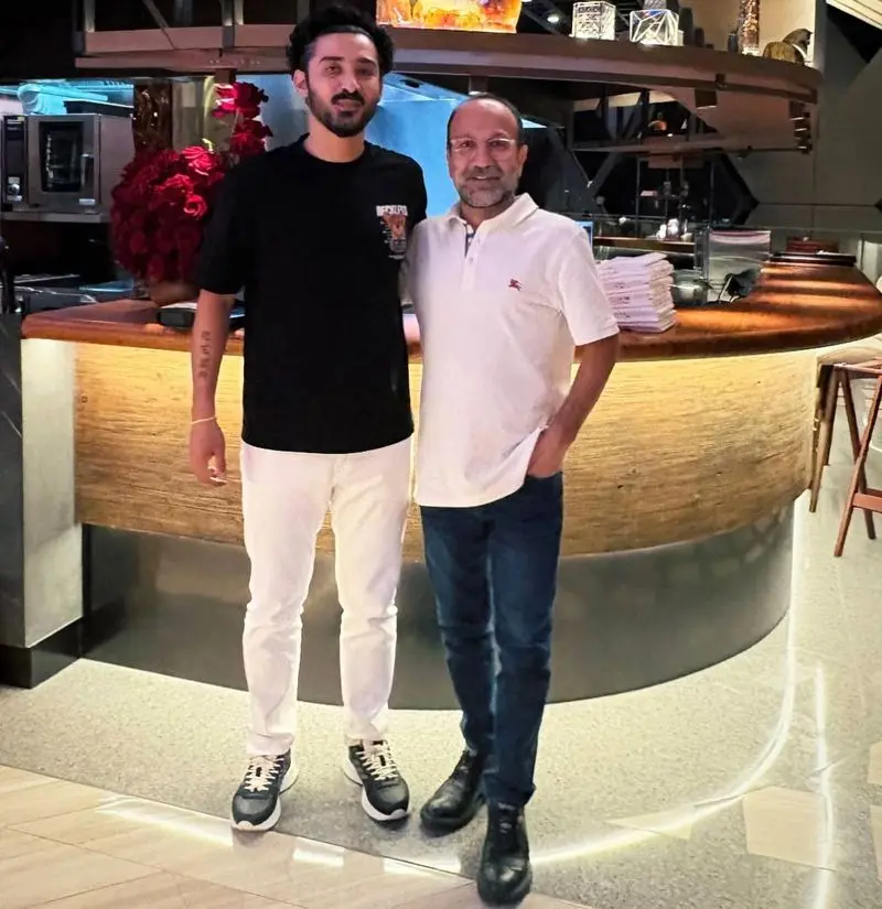 رضا قوچان‌نژاد و اصغر فرهادی