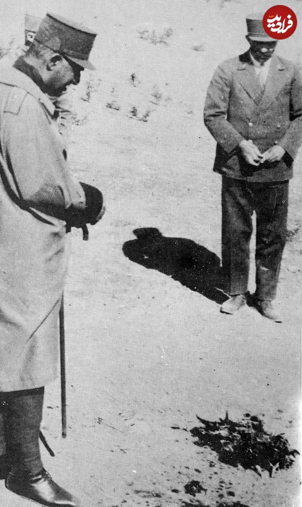 رضاخان در کرمانشاه