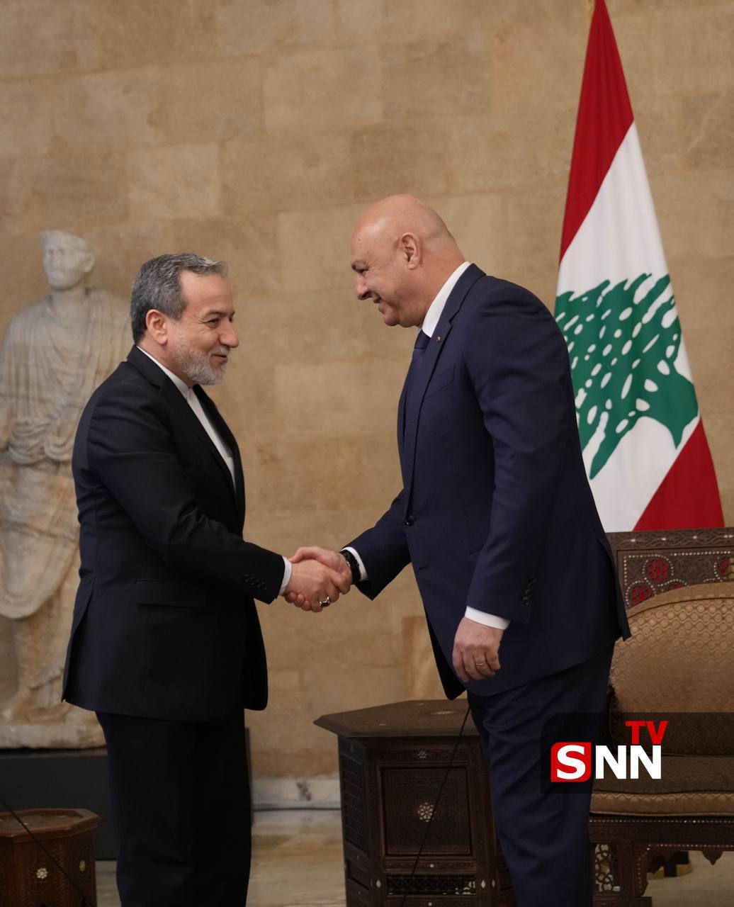 عراقچی و رئیس جمهور لبنان