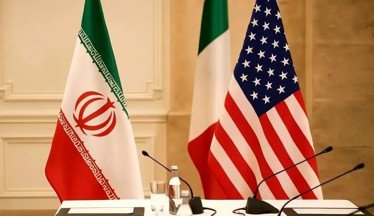 پرچم ایران و آمریکا