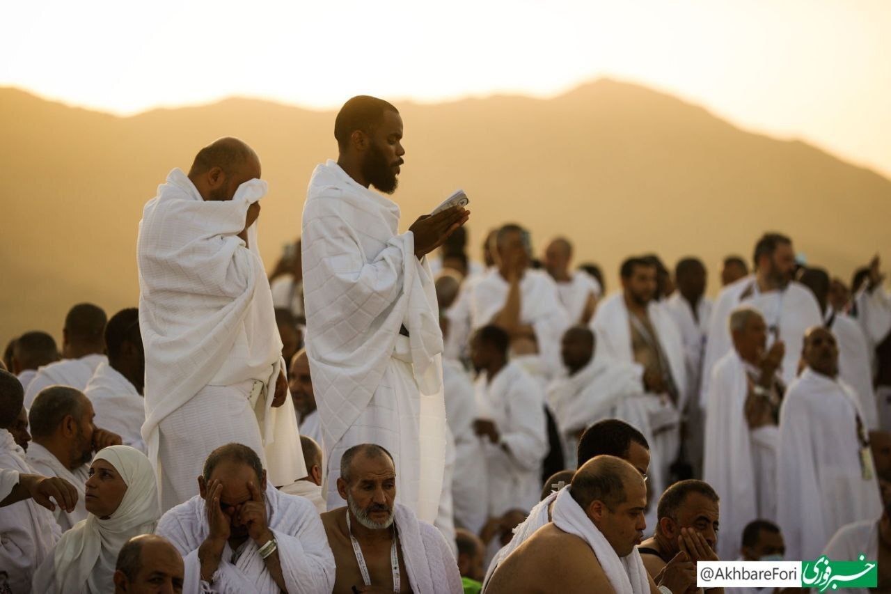 مراسم رمی جمرات و حج