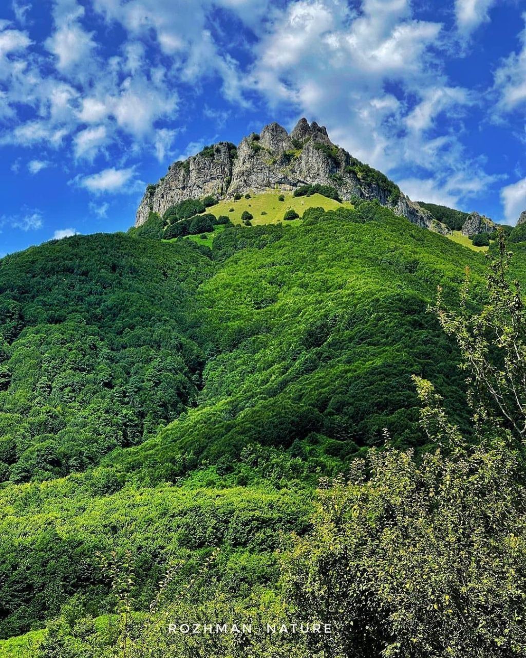 نمای کمیاب از قلعه شیندان