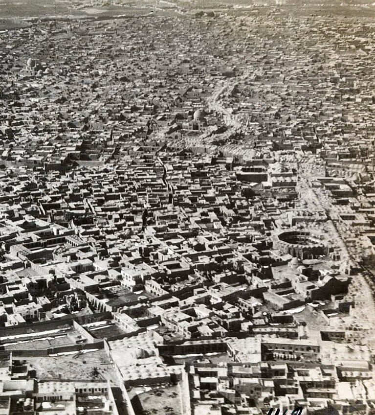 نمایی شگفت انگیز از شهر کاشان