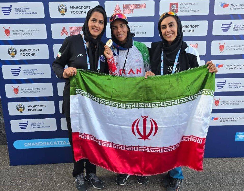 موفقیت تاریخی دختر روئینگ ایران در روسیه