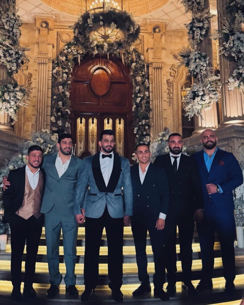 حسن یزدانی در شب عروسی اش