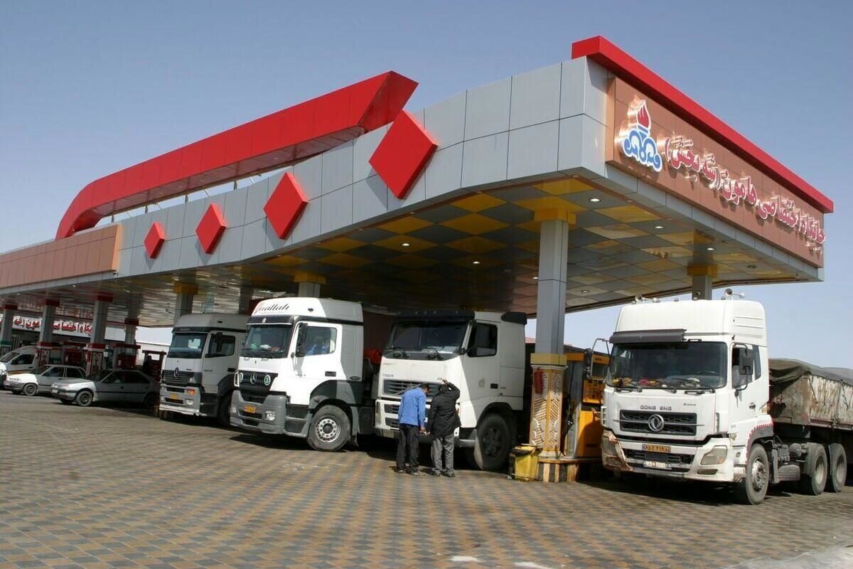 جایگاه سوخت کامیون داران