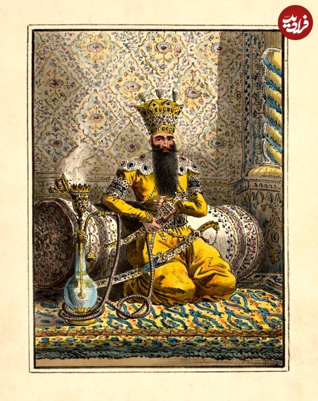 چهرۀ فتحعلی شاه قاجار