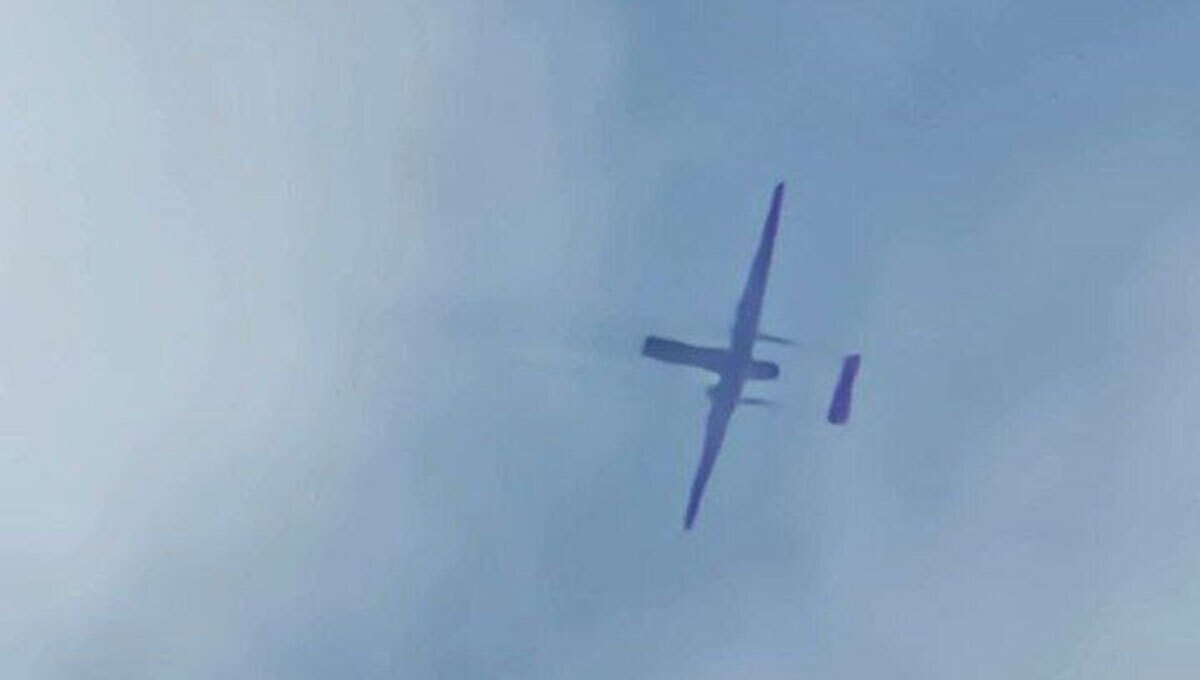 پهپاد در آسمان