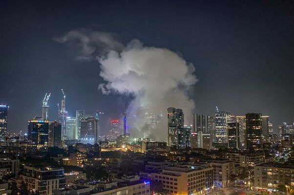 موشک‌های ایرانی در تل‌آویو