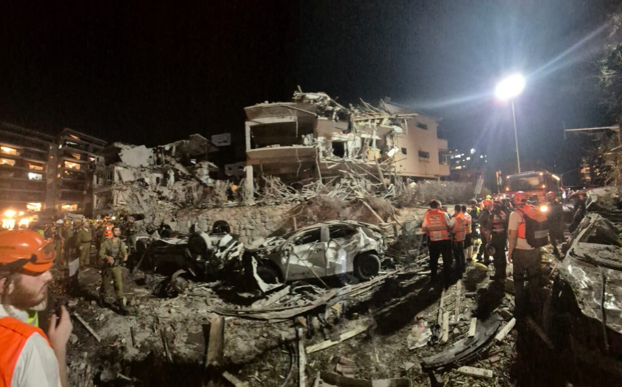 شدت تخریب موشک‌های ایران در خاک اسراییل