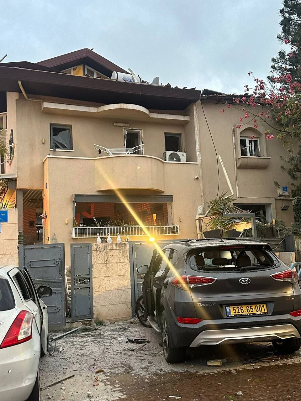 حمله موشکی ابران