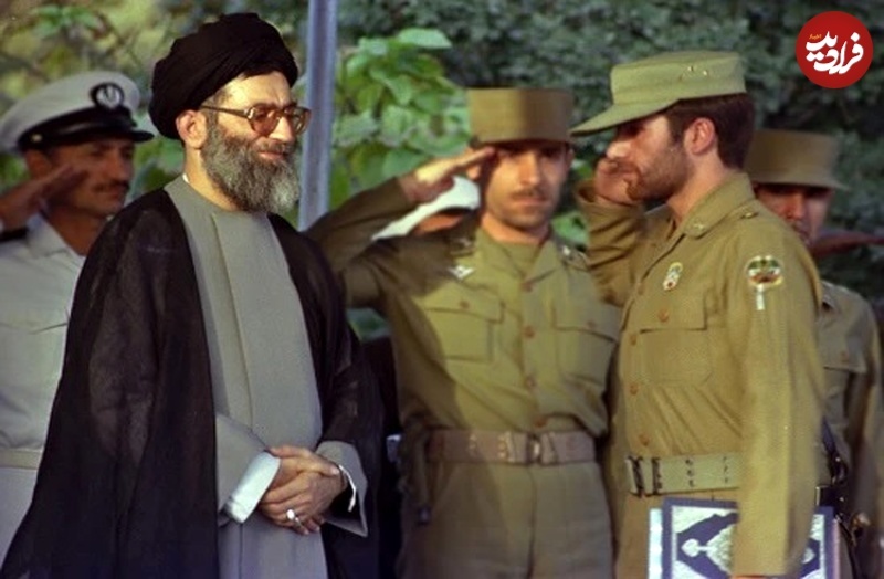 ژست جالب فرمانده ارتش