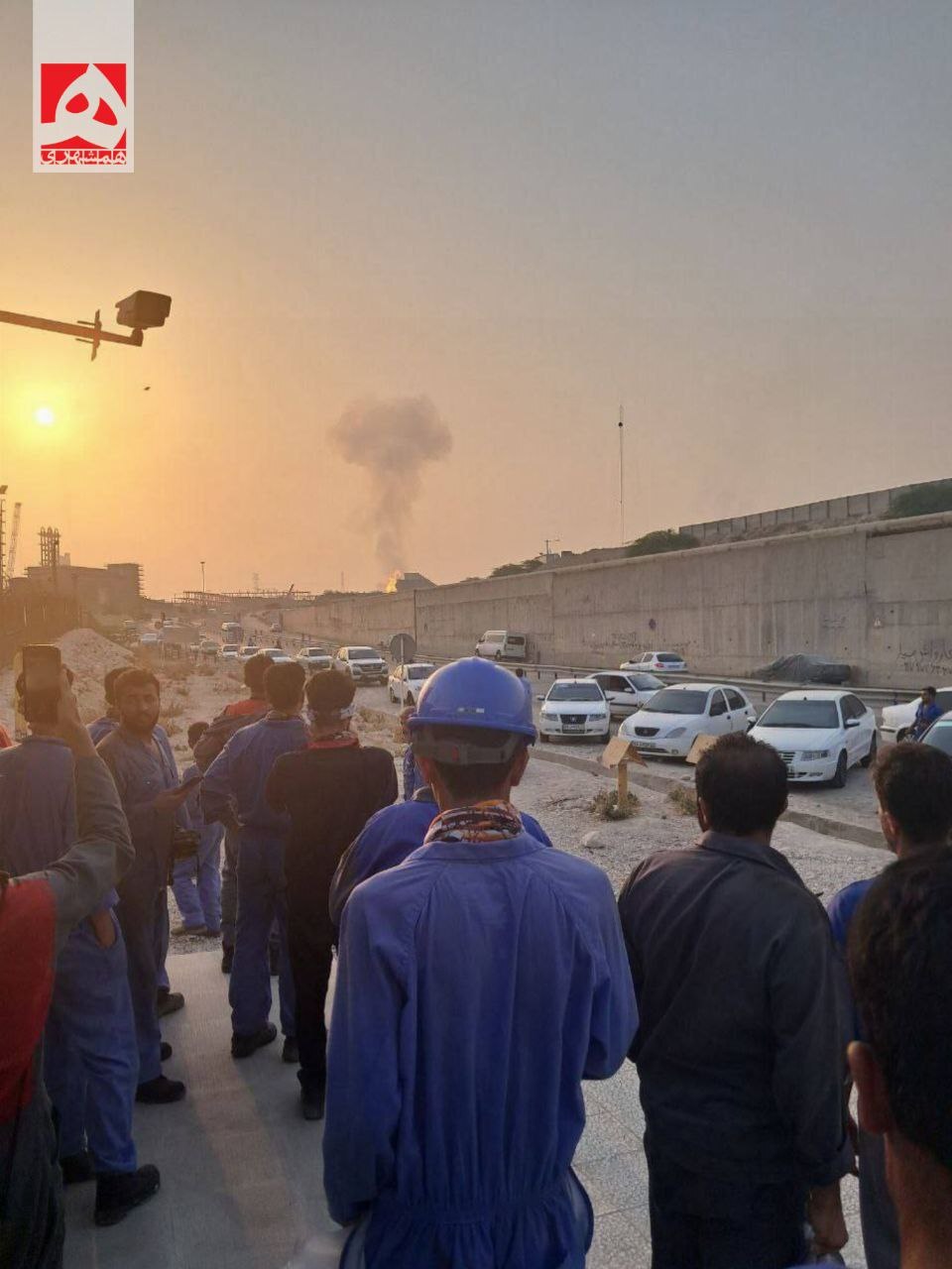 پالایشگاه بوشهر مورد هدف قرار گرفت