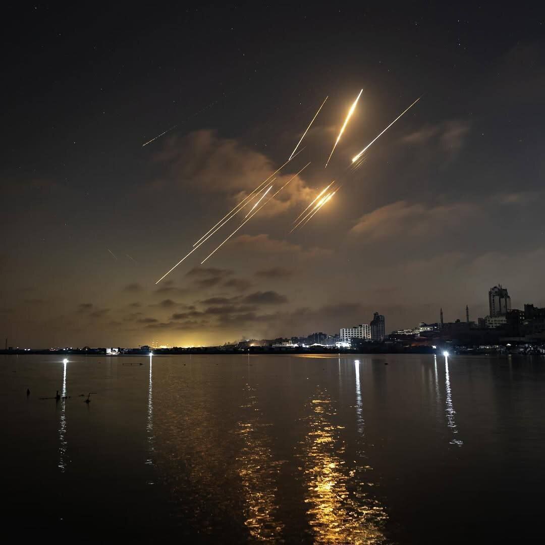 آغاز حمله موشکی جدید ایران