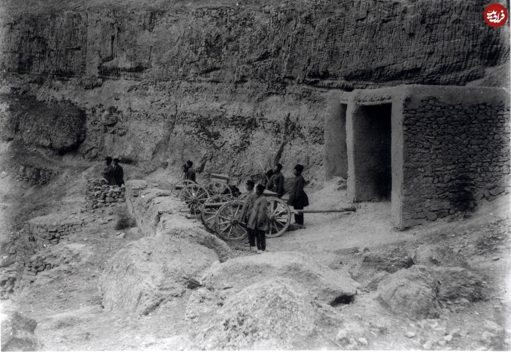 توپخانه‌ای در منطقه کلات خراسان