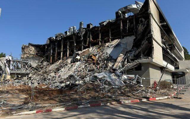 تخریب آزمایشگاهِ موسسۀ وایزمن