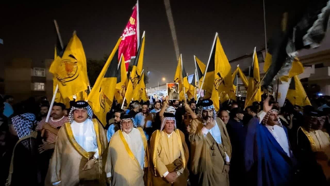 تجمع مردمی در بغداد