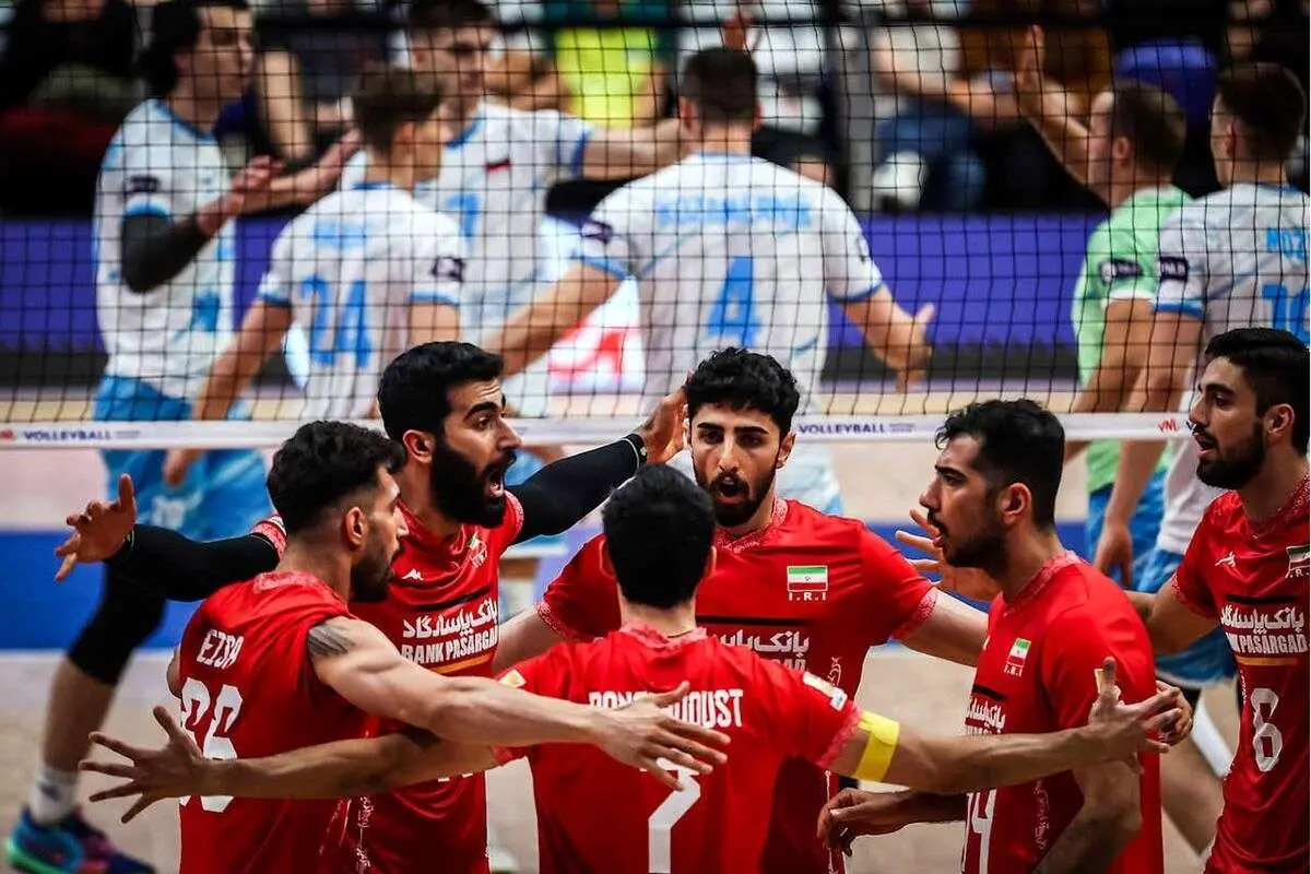 بازیکنان تیم ملی والیبال