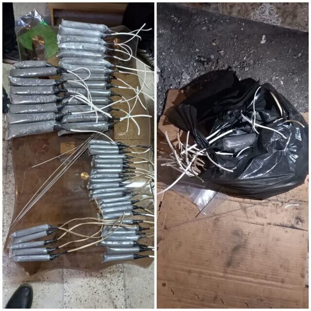 بمب دست ساز در گیلان بمب دست ساز در گیلان