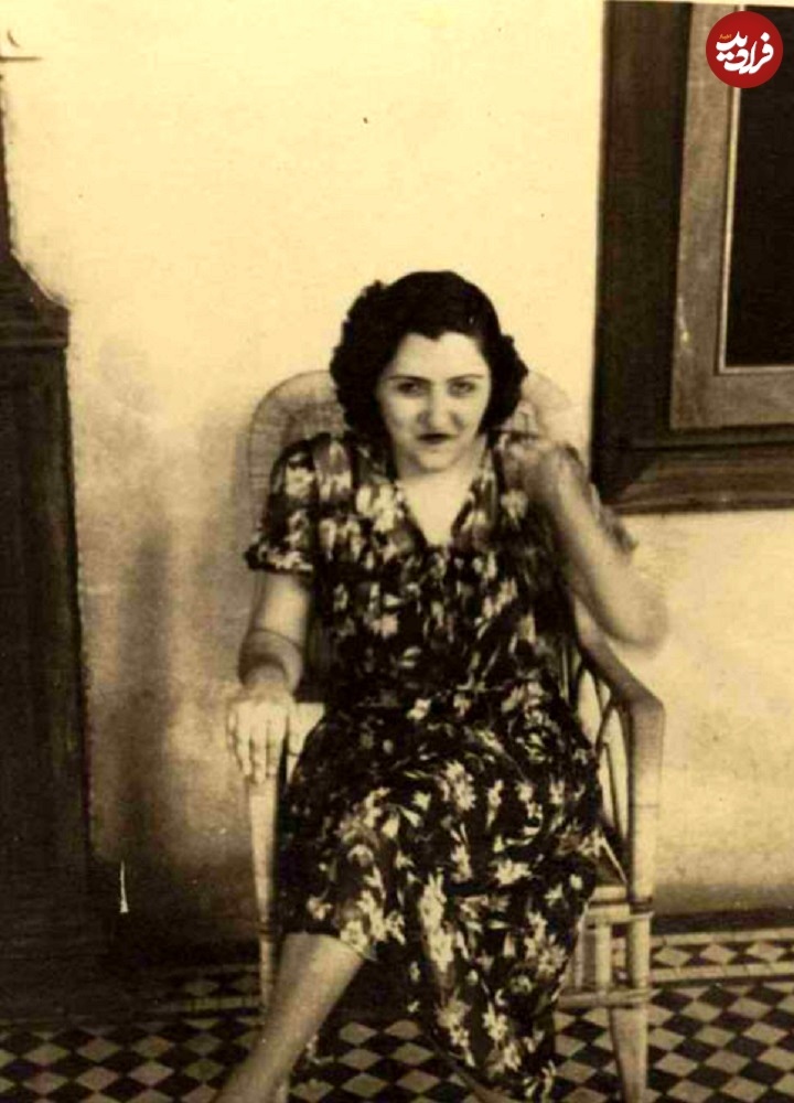 عکس/ ظاهر عجیب همسر رضاخان
