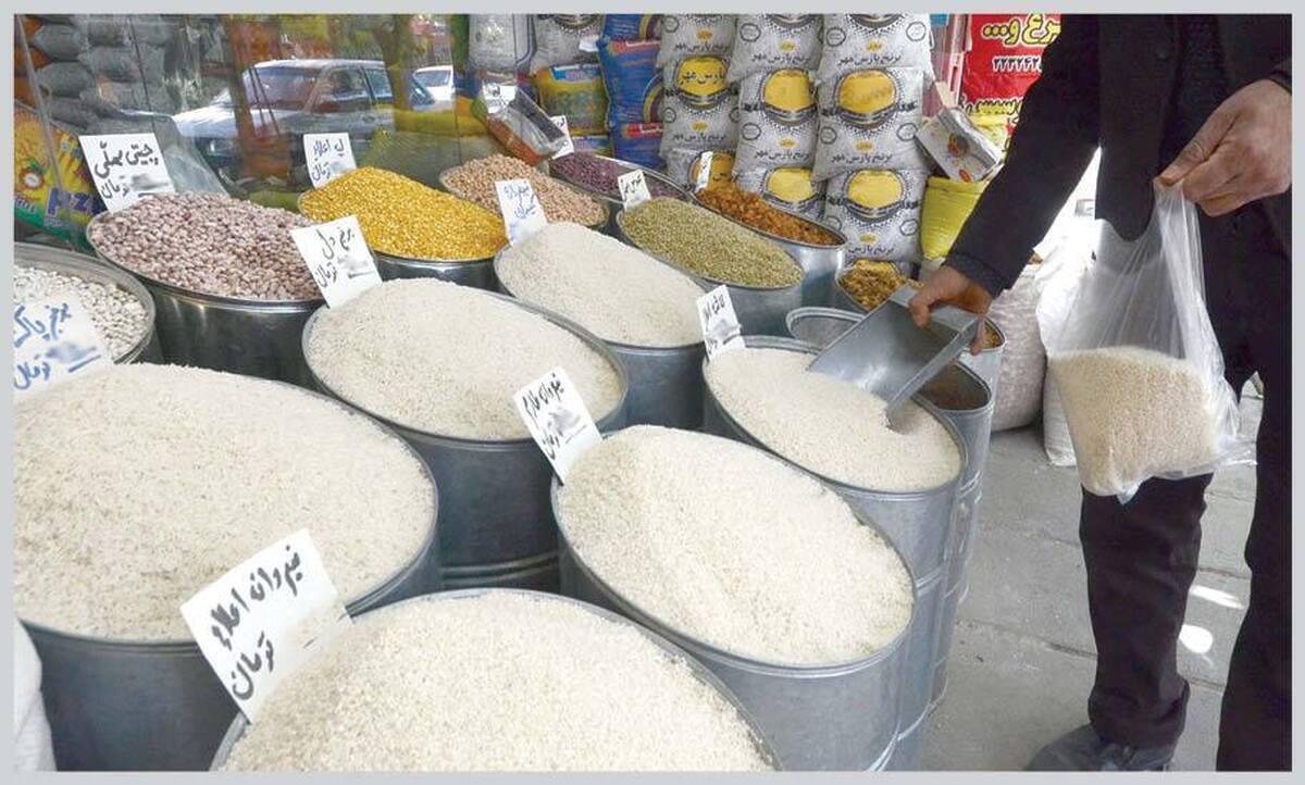 برنج ایرانی در بازار برنج ایرانی در بازار