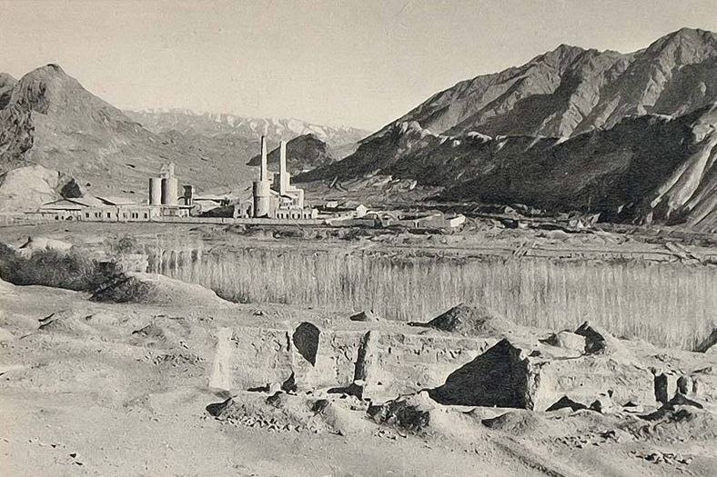 کارخانه سیمان شهرری ۹۲ سال پیش