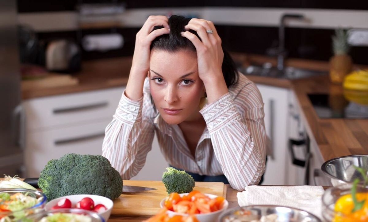 درمان افسردگی با کمک تغذیه سالم