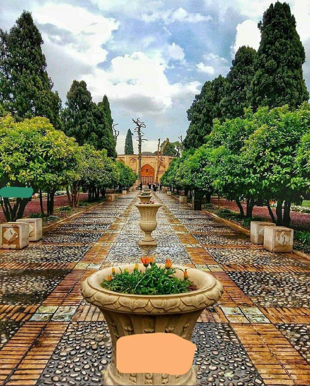 باغ جهان نما بهشت کوچک شیراز