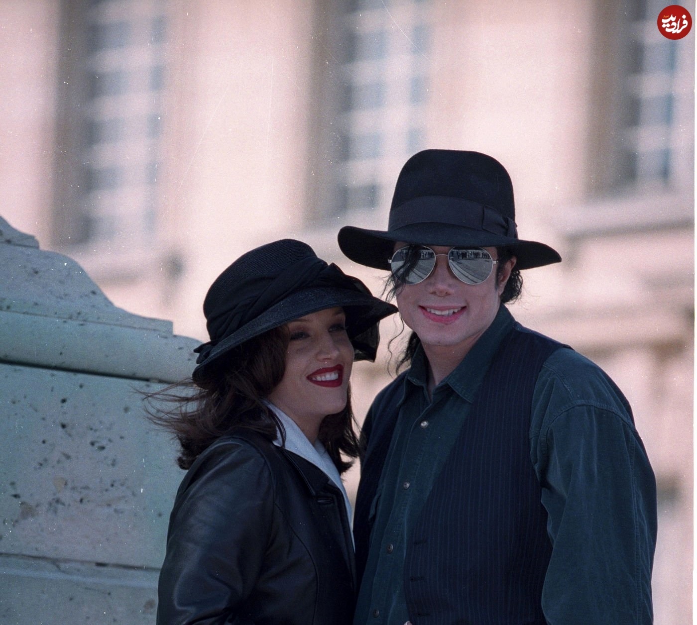 مایکل جکسون و همسرش لیزا ماری