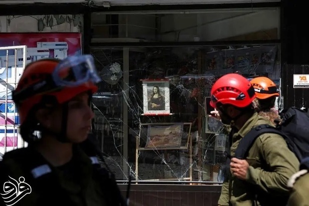 موشک‌های ایران در حمله صبح امروز