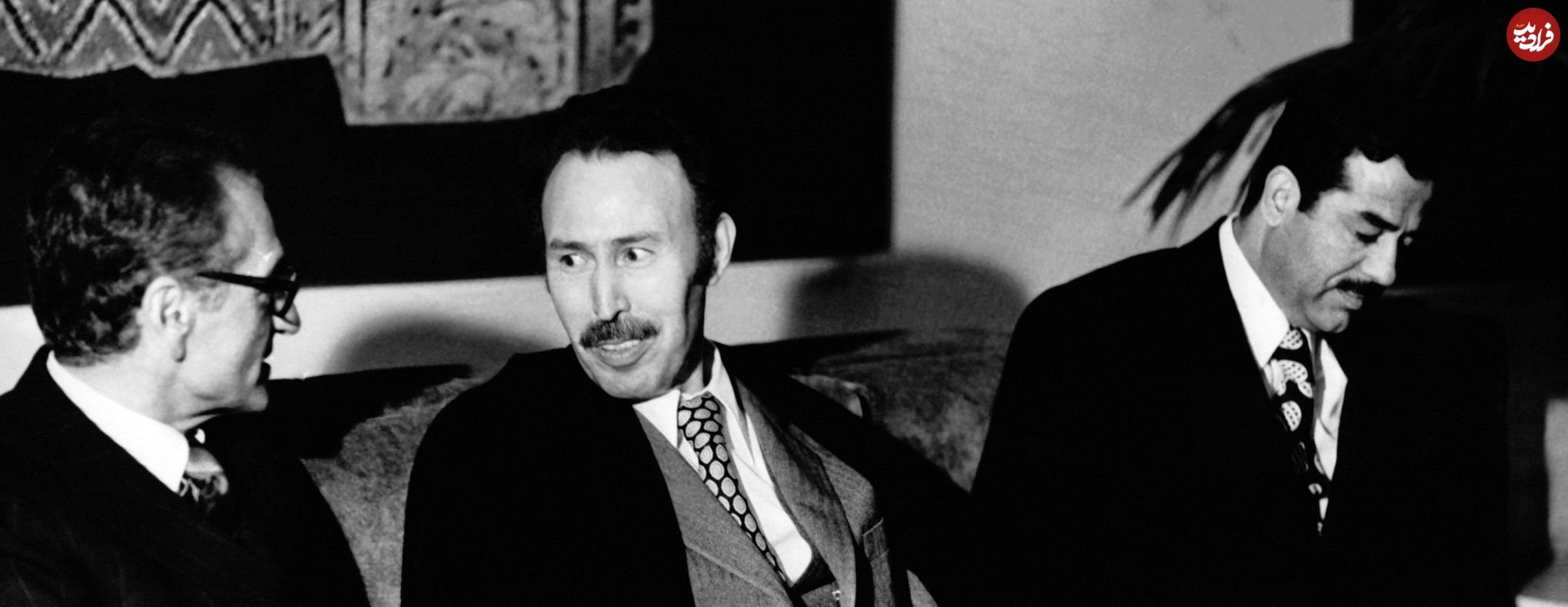 دیدار محمدرضا پهلوی با صدام