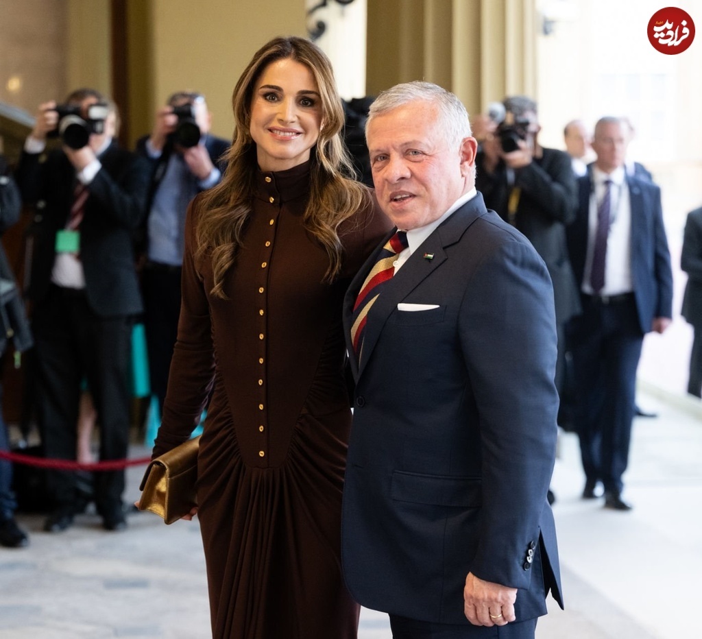 رانیا ملکه اردن با استایل اروپایی