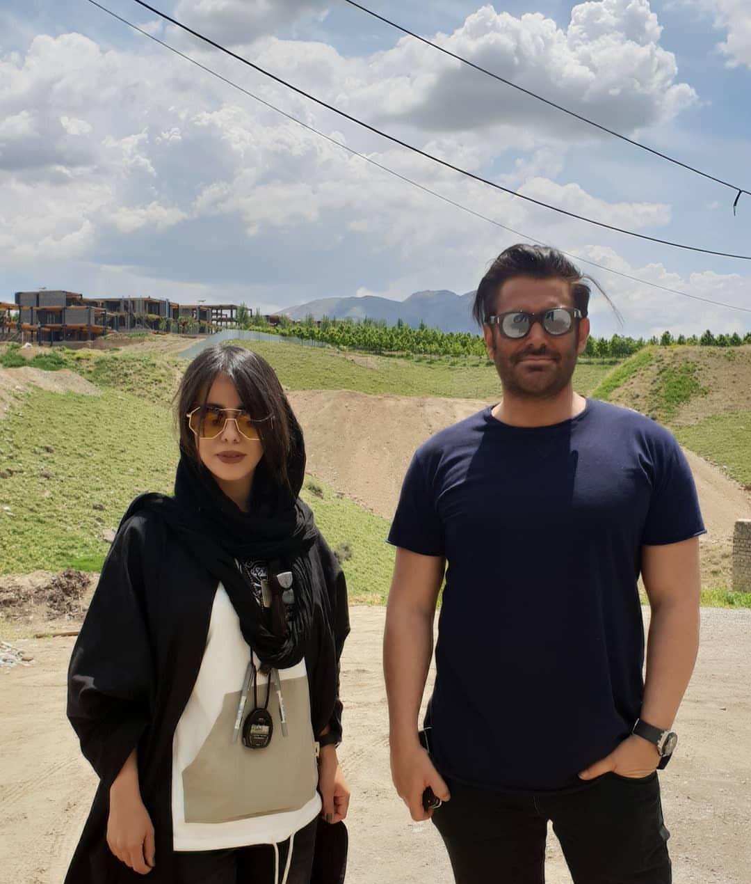 الهام اخوان و محمدرضا گلزار