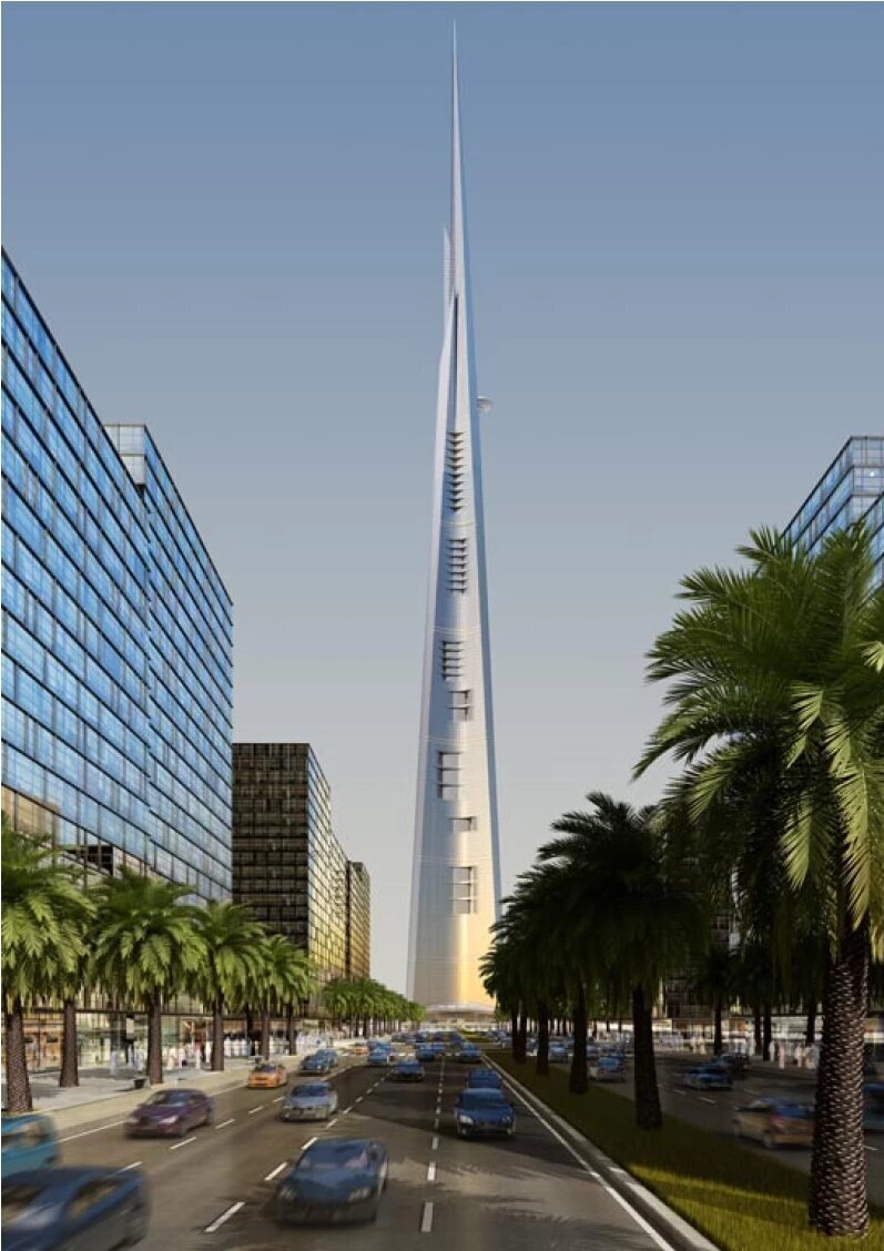 بلندترین برج دنیا در عربستان