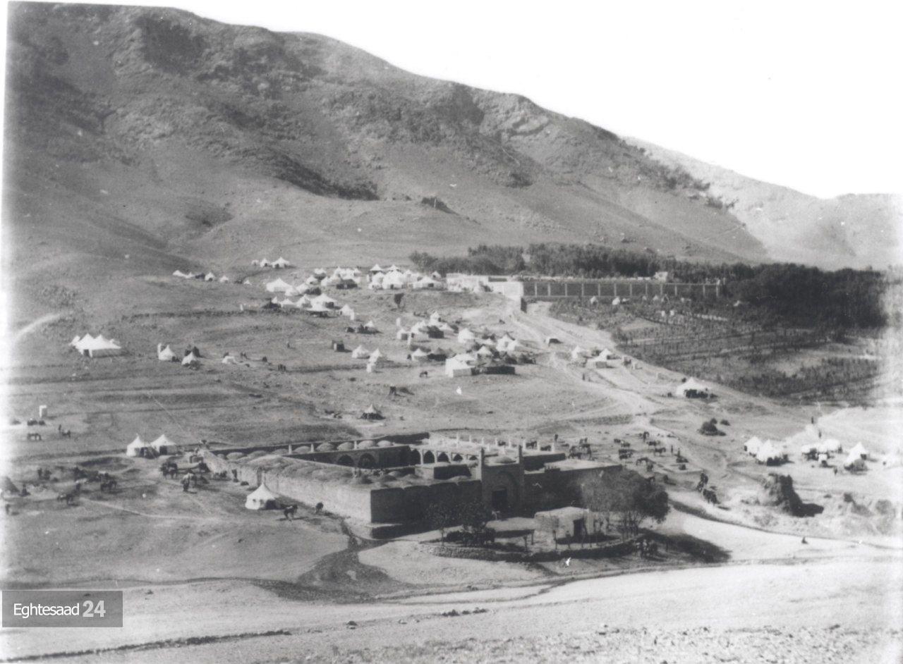 نمایی تماشایی از عمارت قصر یاقوت