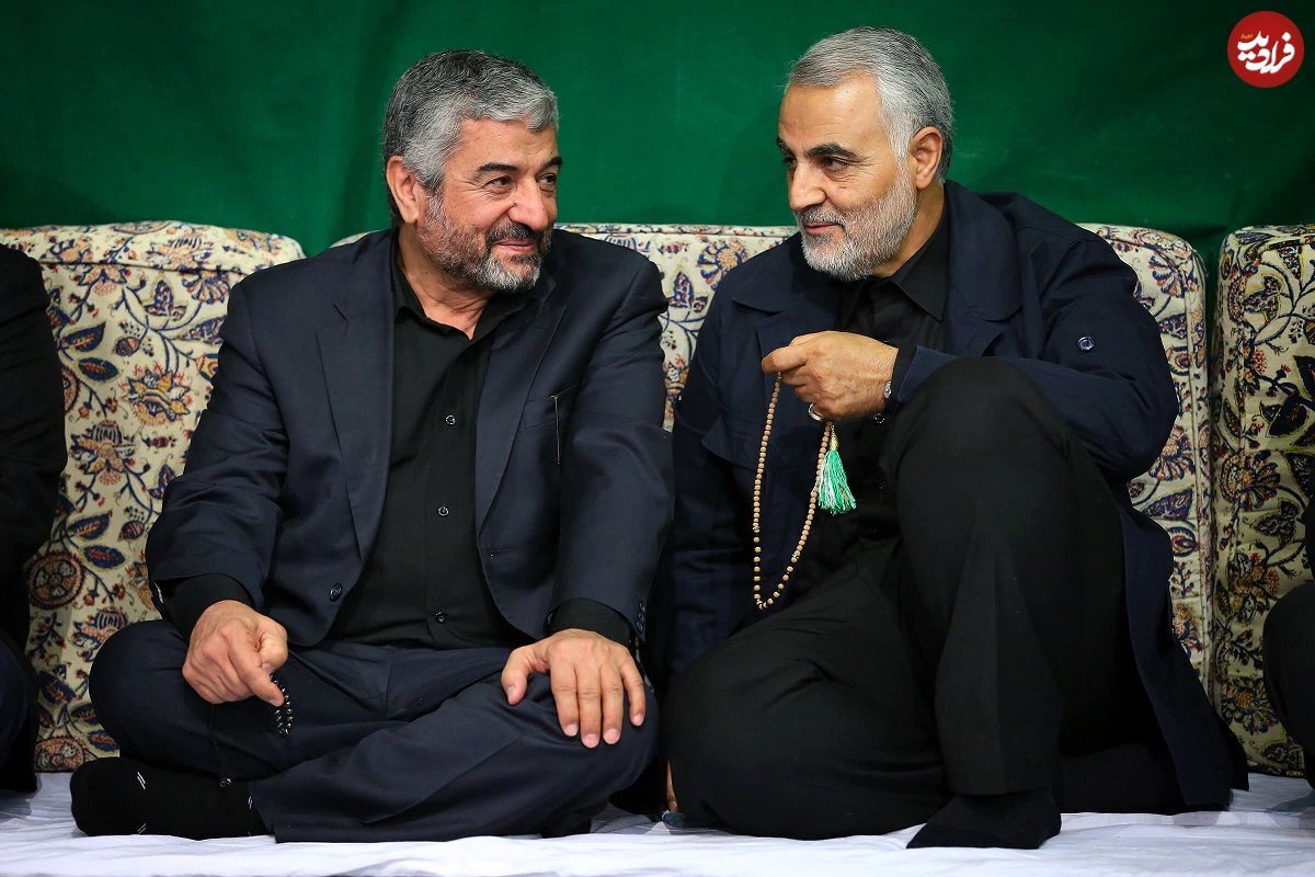 ژست سردار سلیمانی