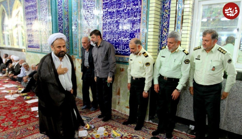 سردار رادان در مراسم ختم