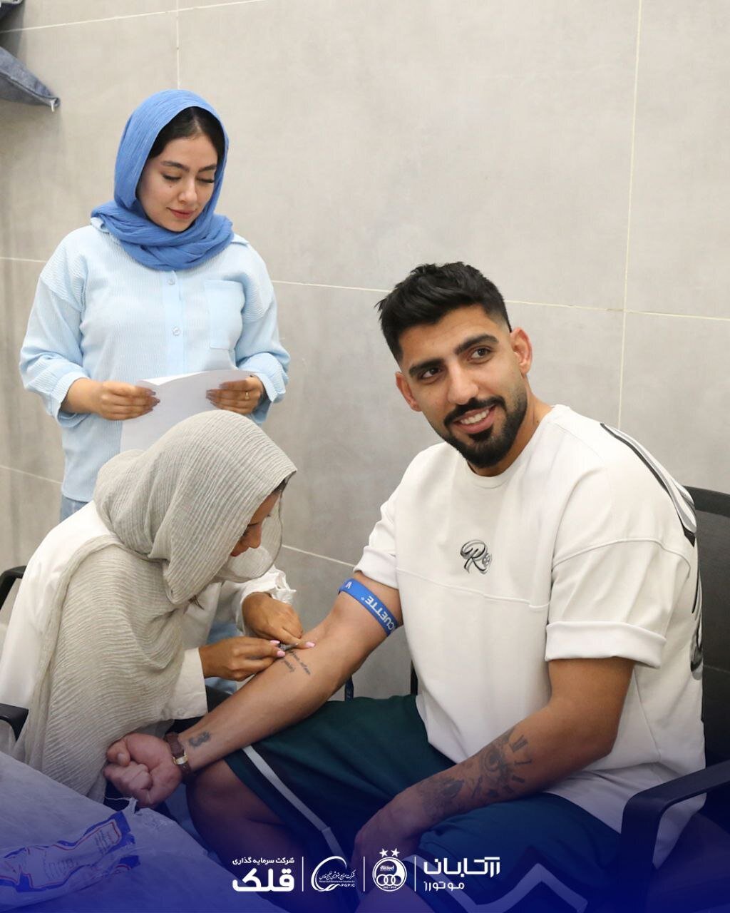 حضور ساپینتو و سه بازیکن استقلال