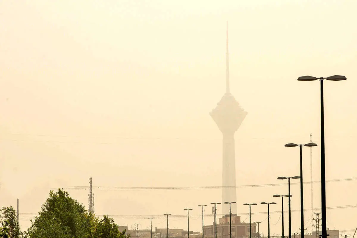 گرد و غبار تهران گرد و غبار تهران