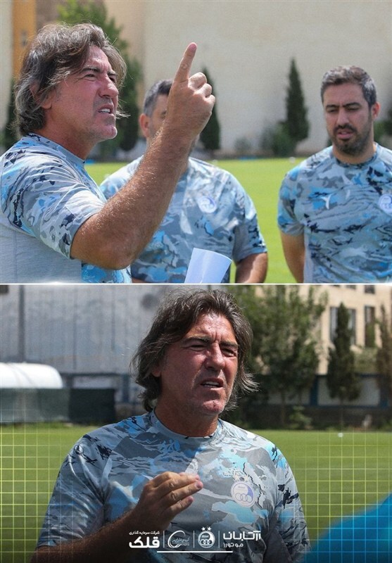 نخستین تمرین استقلال با ساپینتو