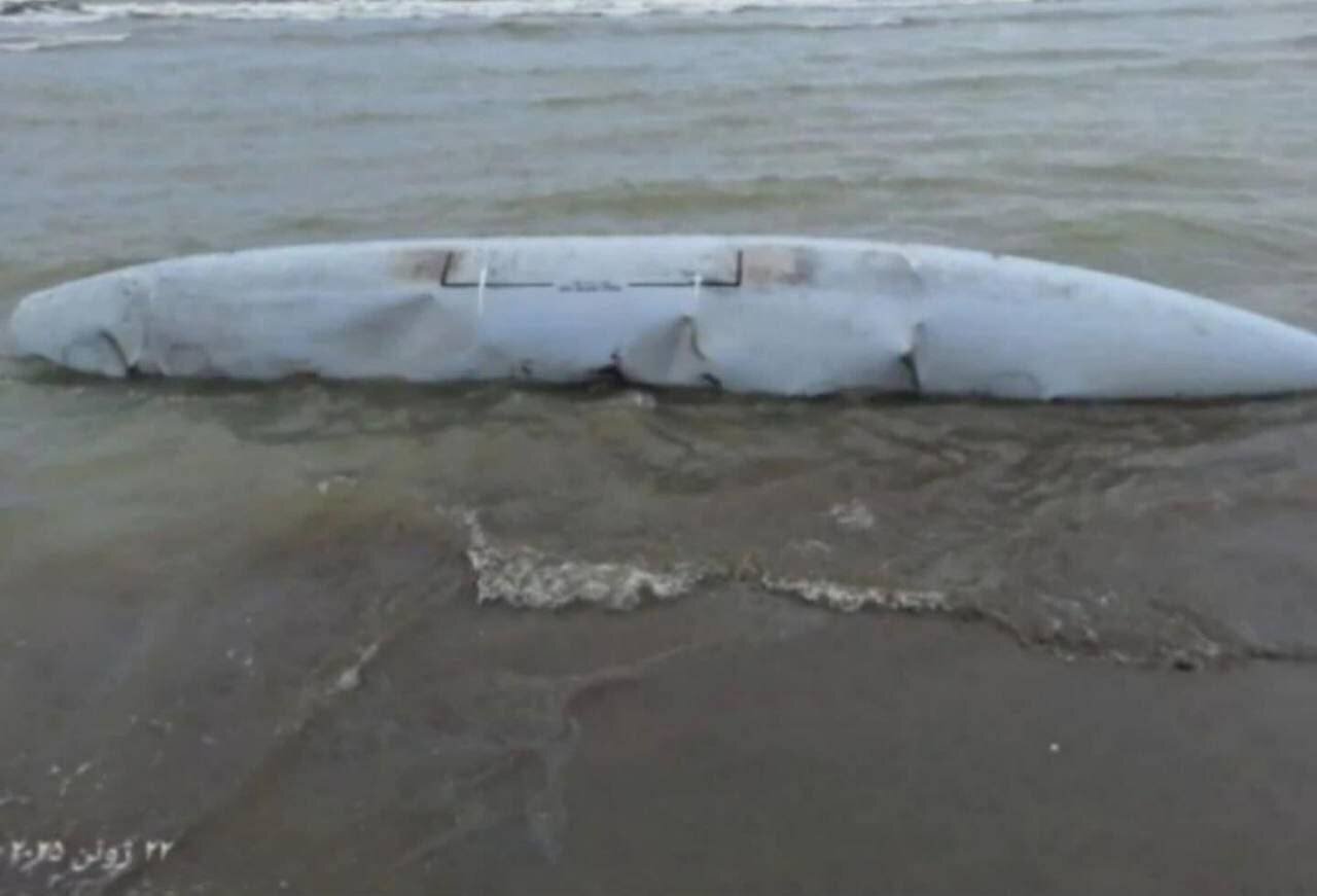 بقایای جنگنده اسرائیلی