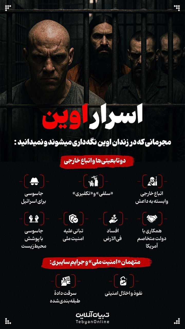 اینفوگرافی/ اسرار اوین