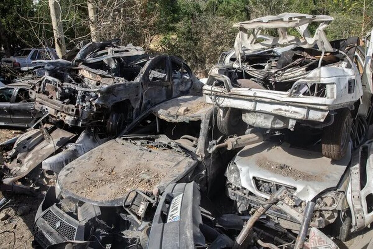 خودروهای آسیب دیده