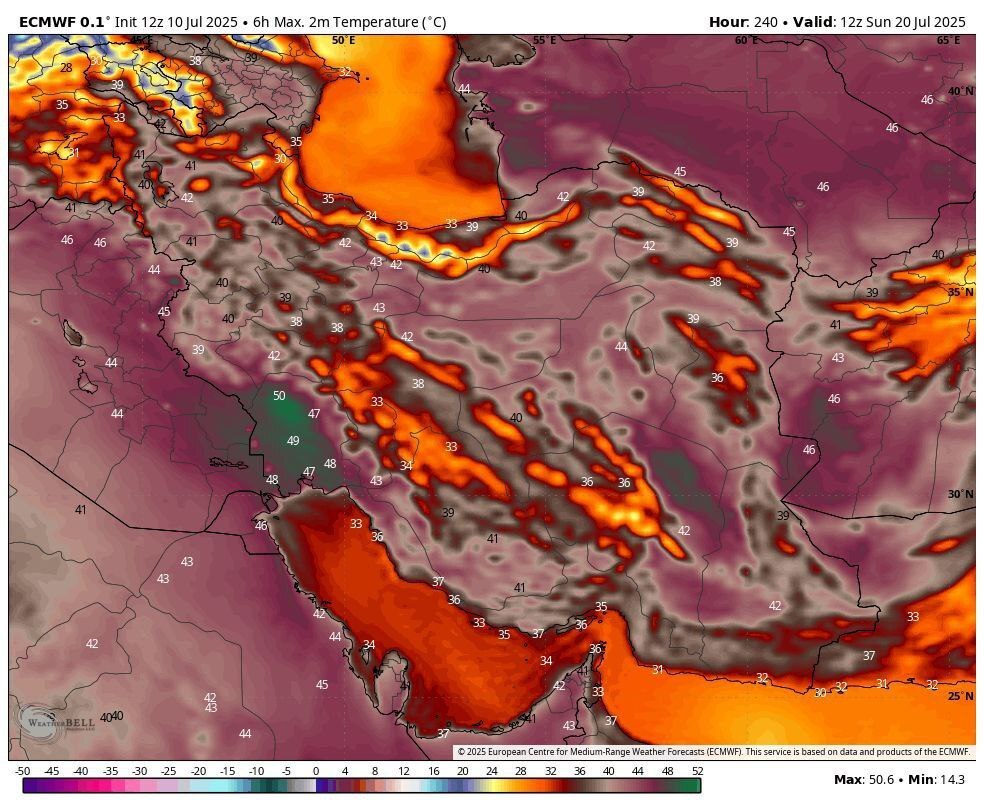 نقشه هواشناسی