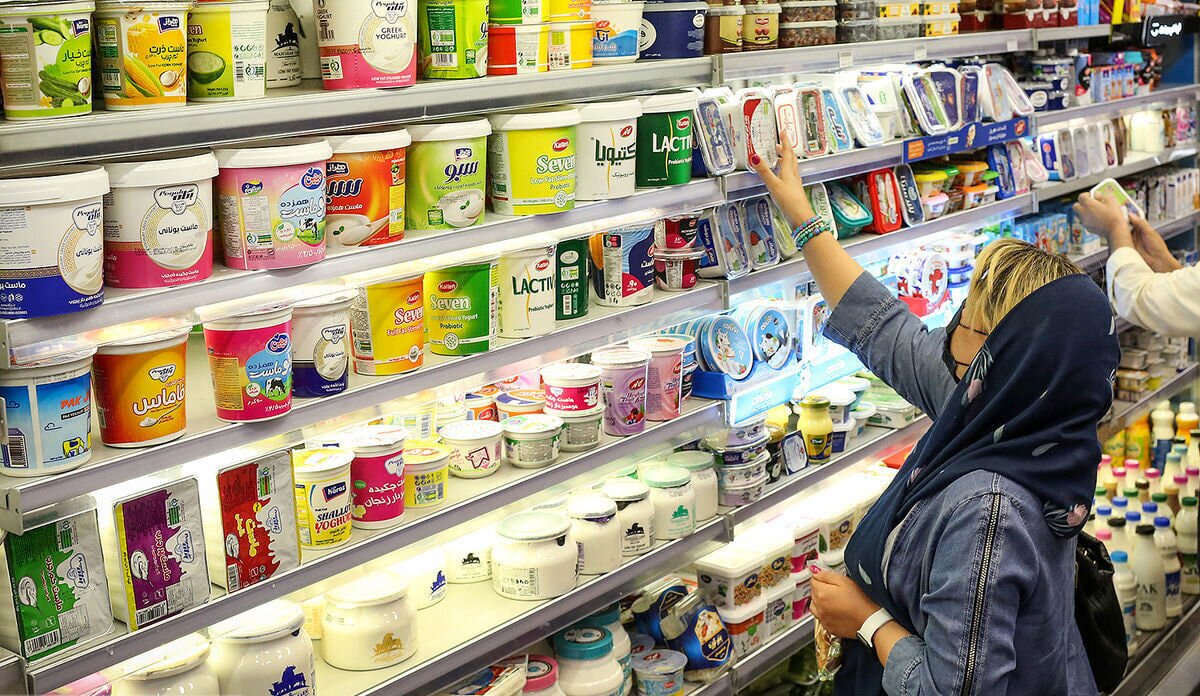 قیمت محصولات لبنی