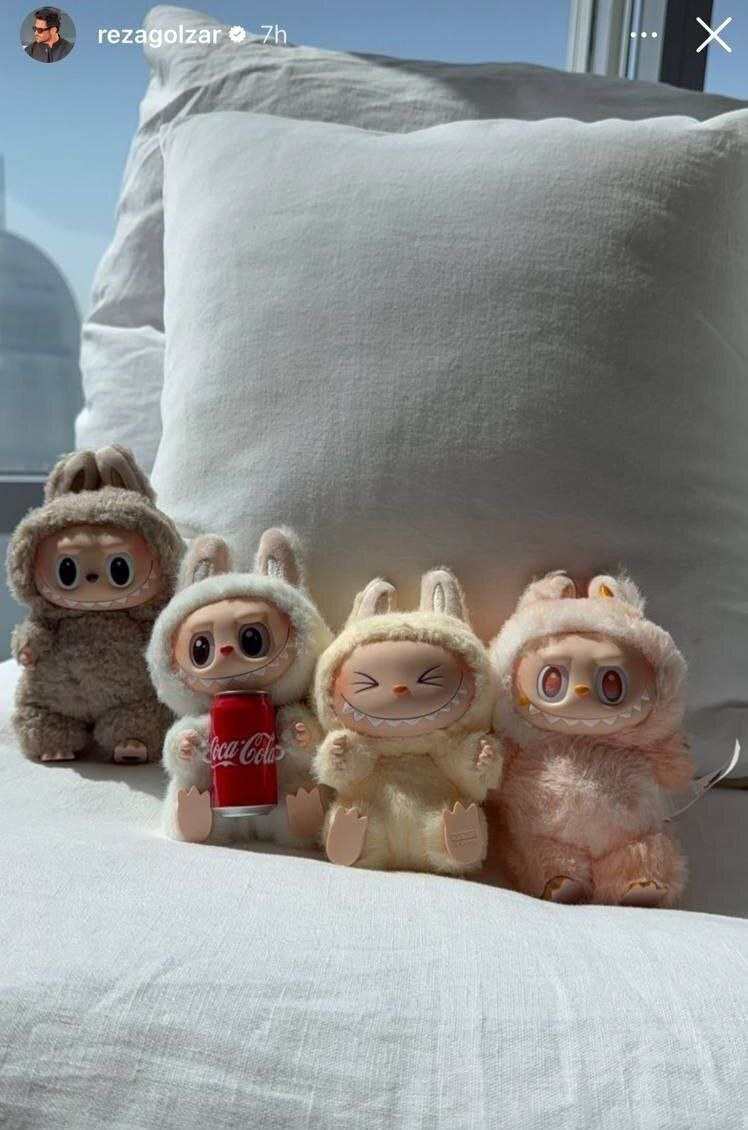 استوری عجیب محمدرضا گلزار