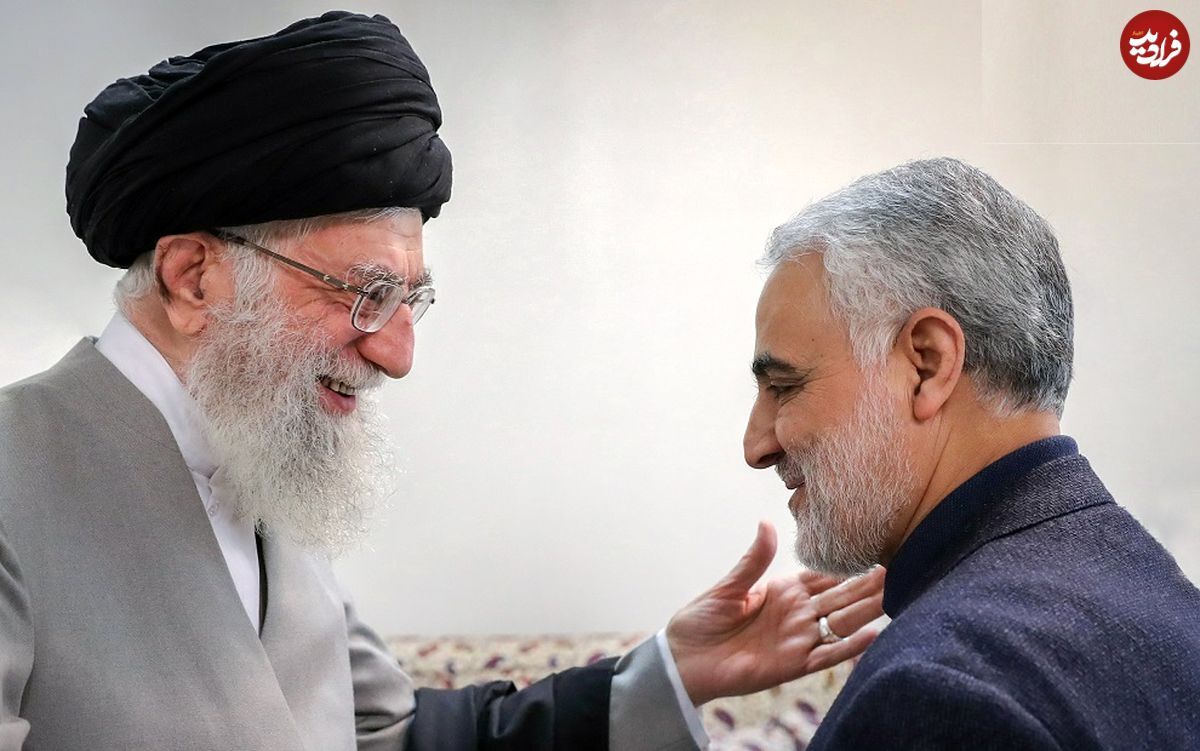 سردار سلیمانی و رهبری